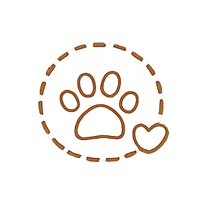paw and heart